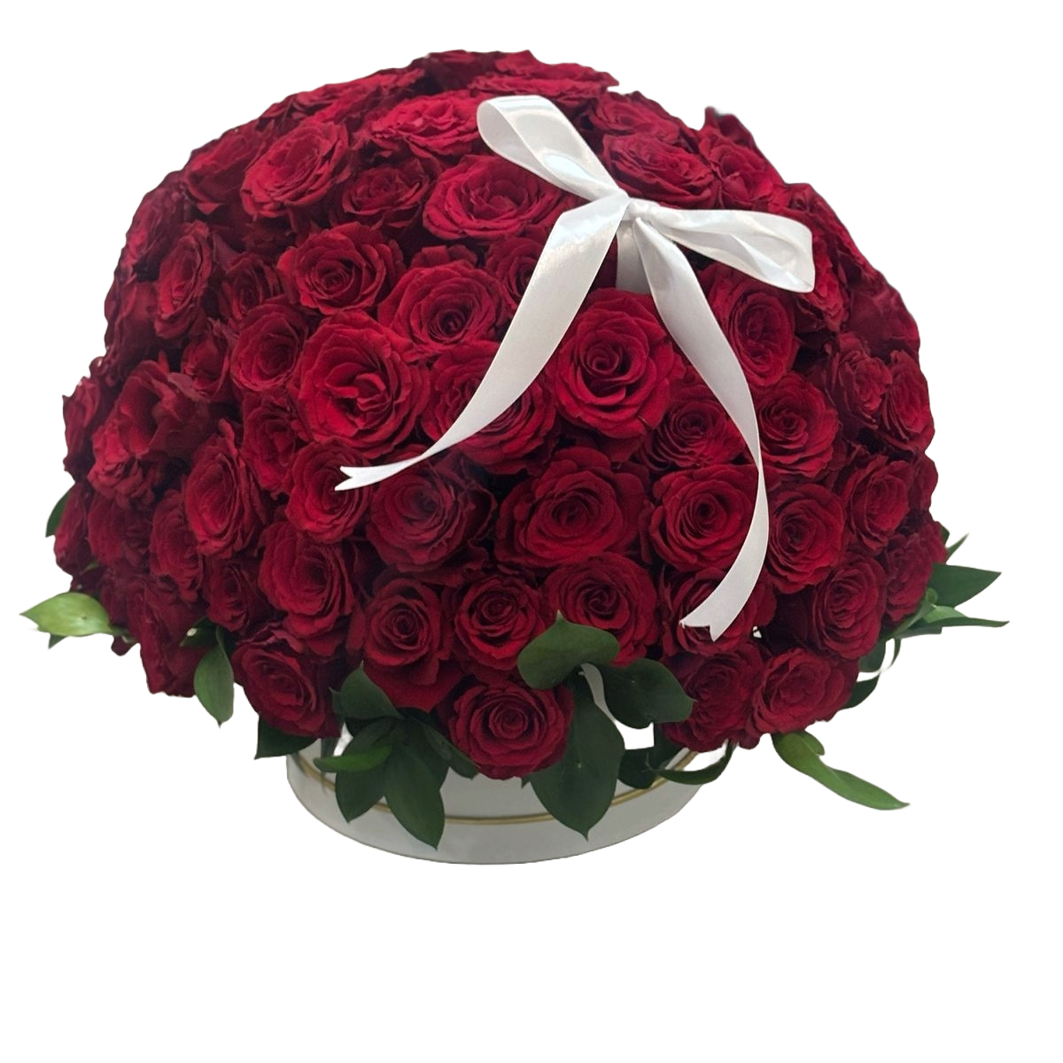 120 Red Roses in a Box