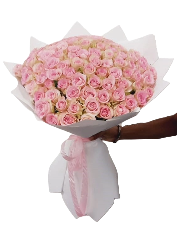 100/50/25 Pink Rose Bouquet