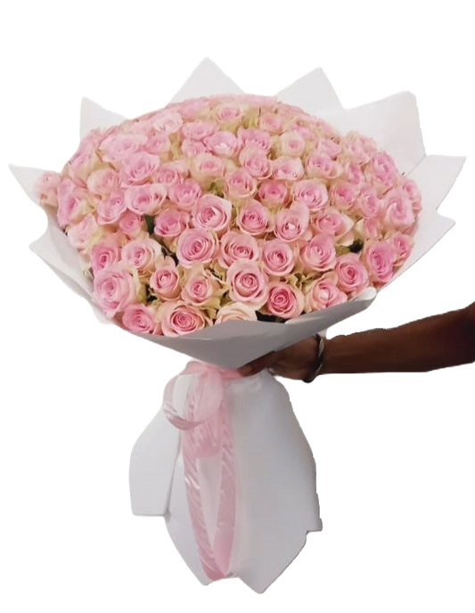 100/50/25 Pink Rose Bouquet