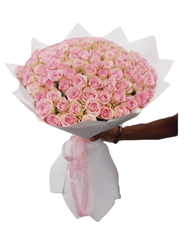 100/50/25 Pink Rose Bouquet