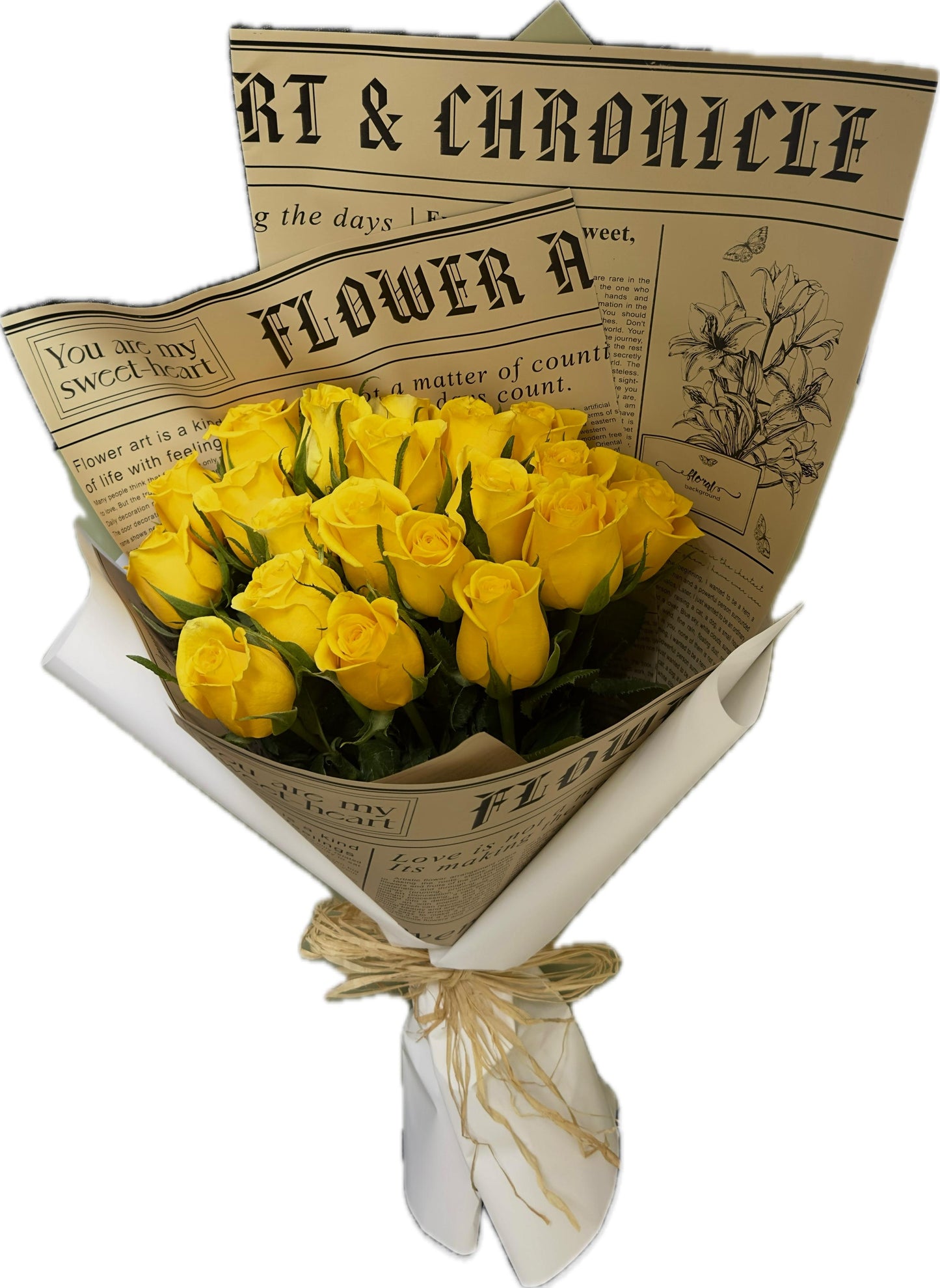 21 Yellows Wrap